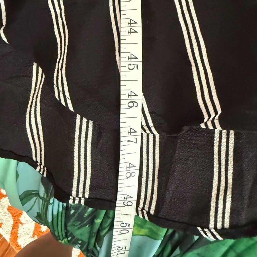 Boohoo Striped Black and White Long Shirt Dress - Picture 8 of 8